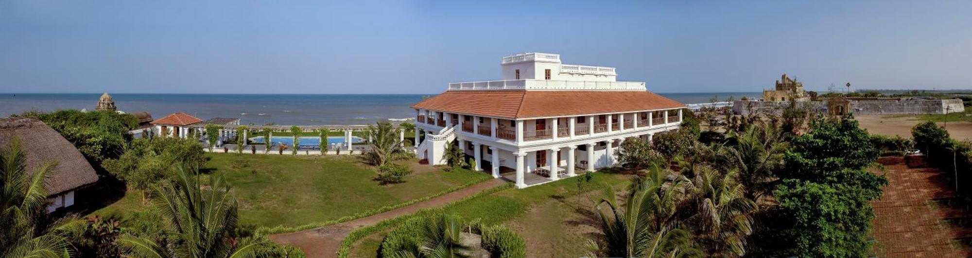 Neemrana'S - Bungalow On The Beach Tharangambadi Exteriör bild